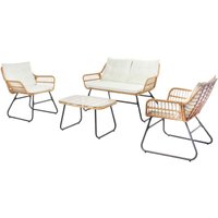 Gartenmöbel-Set mit 4 Sitzplätzen in Rattanoptik GRENADE Gartenmöbel-Set mit 4 Sitzplätzen in Rattanoptik GRENADE von CONCEPT-USINE