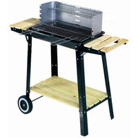 Mobiler Holzkohlegrill 48 x 28 cm buffalo - Schwarz von CONCEPT-USINE