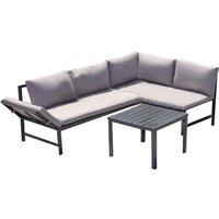 Concept-usine - Gartenmöbel-Set mit 4 Sitzplätzen und verstellbarem Sofa teora von CONCEPT-USINE