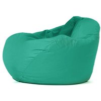 Outdoor Sitzsack 130x115cm türkis ohau von CONCEPT-USINE