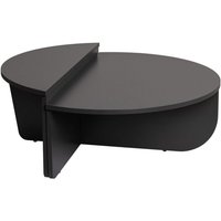 Runder Couchtisch anthrazit Podium 90cm VARI von CONCEPT-USINE