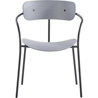 Set von 4 hellgrauen Design-Stühlen alexia von CONCEPT-USINE