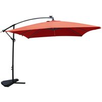 Concept-usine - Solenzara Néon terracotta: parasol led déporté 3x3mSolenzara Néon Terrakotta: LED-Ampelschirm 3x3m solenzara von CONCEPT-USINE
