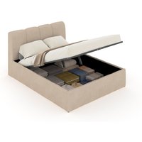 Wolkenbett Truhe 140x190cm beige Samt BALTIMORE Wolkenbett Truhe 140x190cm beige Samt BALTIMORE von CONCEPT-USINE