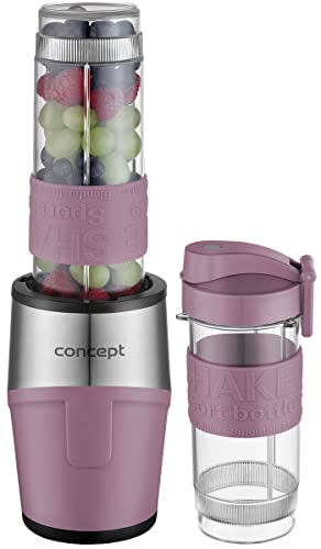 CONCEPT SM3483 SMOOTHIE BLENDER MAKER 500 W 1 X 570 ML 1 X 400 ML DUSTY ROSE von Concept