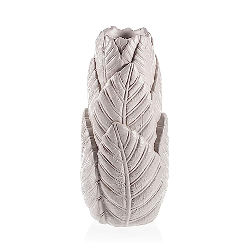 Youartme Deko Vase Hell Beige 110 x 110 x 230 mm - Modern Vasen Deko Hohe - Aesthetic Flower Vase - Beton Dekovasen - Dekovase Hoch - Dekoration für Innenbereich von CONCRETTE