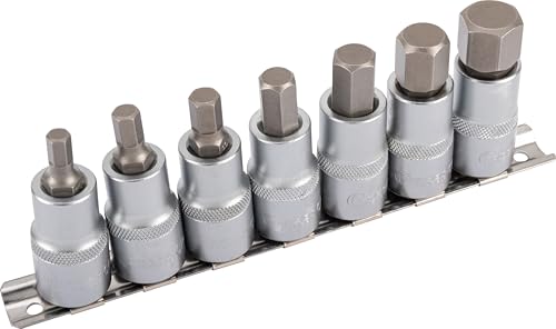 Condor Werkzeug 12227 | Bit-Stecknüsse | 7-teilig | 1/2" | Innensechskant | 6-17 mm Condor Werkzeug 12227 | Bit-Stecknüsse | 7-teilig | 1/2" | Innensechskant | 6-17 mm von CONDOR