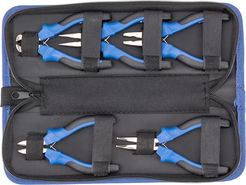 Condor Werkzeug 1495 | Elektronikzangen-Satz | 5-teilig | selbstöffnend | Vornschneider | Seitenschneider | Telefonzange gerade + gebogen | Kombinationszange Condor Werkzeug 1495 | Elektronikzangen-Satz | 5-teilig | selbstöffnend | Vornschneider | Seitenschneider | Telefonzange gerade + gebogen | Kombinationszange von CONDOR