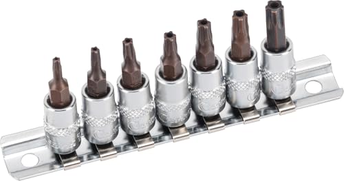 Condor Werkzeug 24006 | Bit-Stecknuss-Satz | 7-tlg. | 1/4" | 5 Stern SLB | TS10-40 | T-Profil für Torx Plus | xcess performance Condor Werkzeug 24006 | Bit-Stecknuss-Satz | 7-tlg. | 1/4" | 5 Stern SLB | TS10-40 | T-Profil für Torx Plus | xcess performance von CONDOR