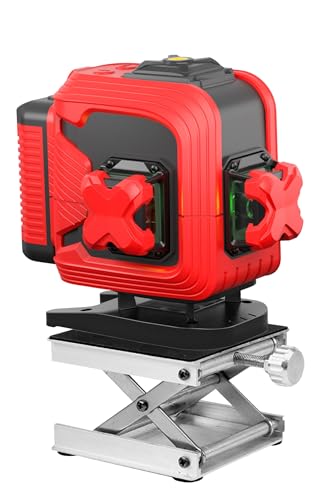 CONDTROL - BODEN 3D Grüner Linienlaser - Nivellierreichweite 30 m - 3 Linien - Linienunabhängige Zündung - 2 Betriebsarten - Lieferung mit Zubehör von CONDTROL