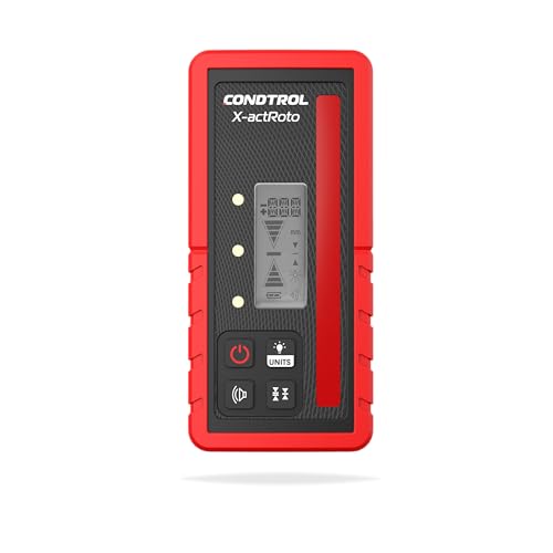 CONDTROL - Empfangszelle X-ACT ROTO Rotationslaser Rot - Doppelseitiges LCD-Display - Hohe Präzision - Messungen in mm und Zoll - Lieferung mit Zubehör CONDTROL - Empfangszelle X-ACT ROTO Rotationslaser Rot - Doppelseitiges LCD-Display - Hohe Präzision - Messungen in mm und Zoll - Lieferung mit Zubehör von CONDTROL
