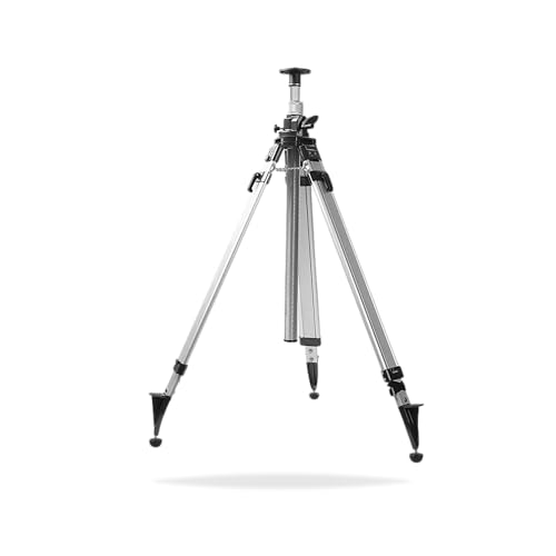 CONDTROL – Stativ GEO XL 340 cm für Laser – Teleskop-Zahnstange und Ritzel – leicht und robust – drehbare Plattform – Füße mit Spikes ausgestattet – 2 Jahre Garantie von CONDTROL