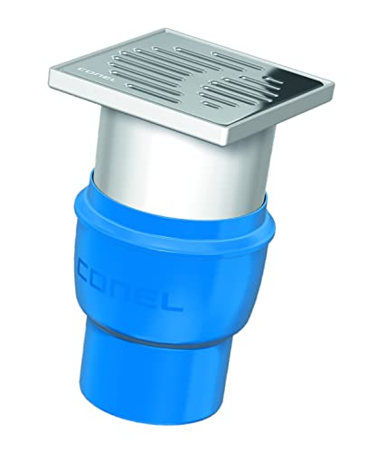 Bodenablauf DRAIN DN 100 senkrecht mit Aufsatz, Rost 150mm Bodenablauf DRAIN DN 100 senkrecht mit Aufsatz, Rost 150mm von CONEL