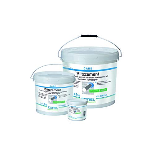 CARE Blitzzement 15 kg Eimer, Abbindezeit ca.3 Minuten von CONEL