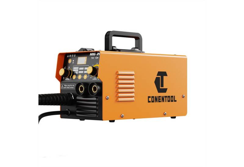CONENTOOL Inverterschweißgerät MIG MAG Schweißgerät 200A Elektroden Inverterschweißgerät mit Zubehör, 6-tlg. CONENTOOL Inverterschweißgerät MIG MAG Schweißgerät 200A Elektroden Inverterschweißgerät mit Zubehör, 6-tlg. von CONENTOOL