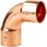 Kupfer-Lötfitting Bogen 90° I/I - Typ 5002a, DVGW 15 mm von SOMATHERM