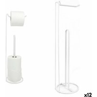 Toilettenpapierhalter Confortime Confortime white 15 x 15 x 54 cm (12 Stück) von CONFORTIME