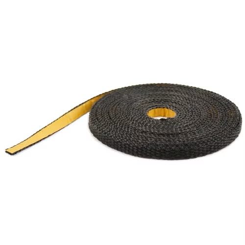 Flachdichtung Kamin Ofen | 10 x 2 mm | feuerfestes Dichtungsband | selbstklebend | 1m Länge von CONFUEGO KAMINE | GRILLS | OUTDOOR-MÖBEL