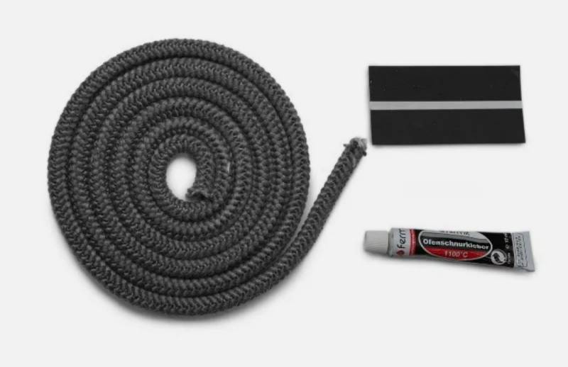 CONFUEGO Dichtungsband Türdichtung Set für Hark Kodiak Kaminofen Ersatzteil 2 m Ofendichtung von CONFUEGO