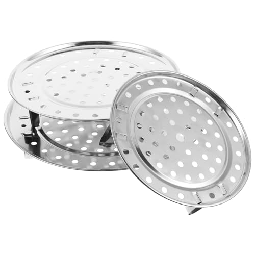 CONGARTENO 1 Satz Dampfgareinsatz aus Teiliges für Gleichmäßiges Dämpfen von Brot Brötchen und Gemüse Hitzebeständig Langlebig und Praktisch für Dampfgarer CONGARTENO 1 Satz Dampfgareinsatz aus Teiliges für Gleichmäßiges Dämpfen von Brot Brötchen und Gemüse Hitzebeständig Langlebig und Praktisch für Dampfgarer von CONGARTENO