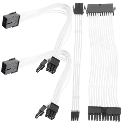 CONGARTENO 1 Satz Leistungsmodullinie Stromversorgungskabel Netzteil-Verlängerungskabel-Kit Erweiterungen GPU-Kabel gpu verlängerungskabel Kabelmod pcie verlängerungskabel Kupfer von CONGARTENO