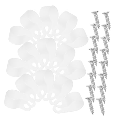 CONGARTENO 1 Satz Rope Light Clips mit Schrauben Kabelclips für Kabelmanagement für und Außenanwendungen Stabil und Langlebig Vielseitig Einsetzbar für Verschiedene Seillichter CONGARTENO 1 Satz Rope Light Clips mit Schrauben Kabelclips für Kabelmanagement für und Außenanwendungen Stabil und Langlebig Vielseitig Einsetzbar für Verschiedene Seillichter von CONGARTENO