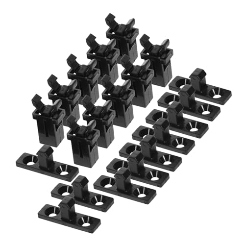 CONGARTENO 10 Sätze Push Latch Druckverschluss Federbelasteter Türverschluss Ersatzteil für Abfalleimer und Mülltonnenbox Einfache Montage Langlebig und Zuverlässig für Sicheren Halt CONGARTENO 10 Sätze Push Latch Druckverschluss Federbelasteter Türverschluss Ersatzteil für Abfalleimer und Mülltonnenbox Einfache Montage Langlebig und Zuverlässig für Sicheren Halt von CONGARTENO