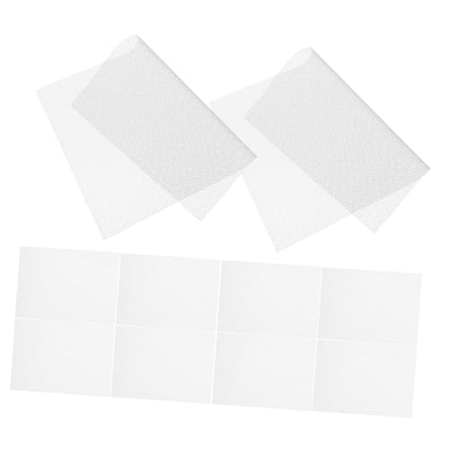 CONGARTENO 10 Stück Augen-Netzstoff zum Zuschneiden Atmungsaktives Mesh-gewebe für Fursuit Cosplay Leichtes Bequemes Material für DIY Maskenherstellung und Kreative Bastelprojekte von CONGARTENO