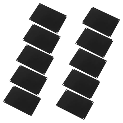 CONGARTENO 10 Stück Blanko Plakette Mit Gravur Blanko Schmucketiketten Aluminiumlegierung CONGARTENO 10 Stück Blanko Plakette Mit Gravur Blanko Schmucketiketten Aluminiumlegierung von CONGARTENO