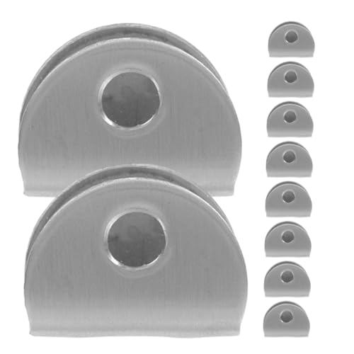 CONGARTENO 10 Stück Teiliges Glashalter Clips Spiegelhalterung Wandmontage Halterung für Spiegel Klemmen Leicht zu Installieren Langlebig und Formstabil von CONGARTENO