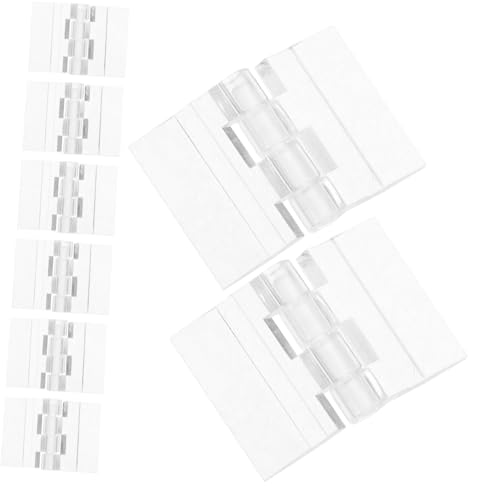 CONGARTENO 10 Stück Teiliges Transparente Klappscharniere Langlebige Scharniere für Schranktüren Boxen und Bastelprojekte Faltbares Design Robust und Vielseitig Einsetzbar CONGARTENO 10 Stück Teiliges Transparente Klappscharniere Langlebige Scharniere für Schranktüren Boxen und Bastelprojekte Faltbares Design Robust und Vielseitig Einsetzbar von CONGARTENO