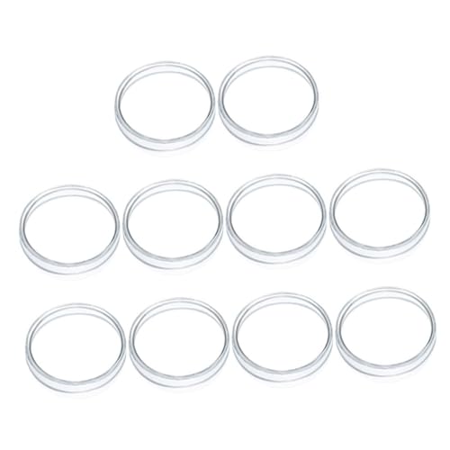 CONGARTENO 10 Stück Teiliges Transparente Kunststoff petrischalen mit Deckel Sterilisierbare Zellkulturschalen für Labor Klare Oberfläche Leicht für Mikrobiologische Experimente und CONGARTENO 10 Stück Teiliges Transparente Kunststoff petrischalen mit Deckel Sterilisierbare Zellkulturschalen für Labor Klare Oberfläche Leicht für Mikrobiologische Experimente und von CONGARTENO