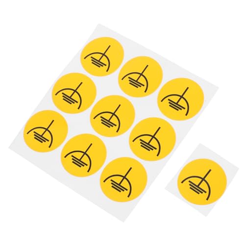 CONGARTENO 10 Stück Teiliges Warnaufkleber Erdungssymbole für Elektrische Geräte Leichte Einfach Anzubringende Sicherheitskennzeichnung für Schalttafeln und Maschinen Erhöht Arbeitsschutz CONGARTENO 10 Stück Teiliges Warnaufkleber Erdungssymbole für Elektrische Geräte Leichte Einfach Anzubringende Sicherheitskennzeichnung für Schalttafeln und Maschinen Erhöht Arbeitsschutz von CONGARTENO
