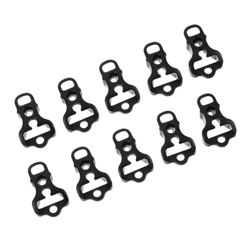 CONGARTENO 10 Stück Teiliges Zeltseilspanner aus Leichtem Material Verstellbare rutschfeste Schnallen zur Schnellen Befestigung von Zeltleinen für Camping und Outdoor abspannungen von CONGARTENO