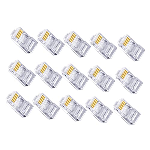 CONGARTENO 100 Stück Netzwerkstecker Cat für Kabel Werkzeugloser Ethernet für Stabile Verbindungen für und Büroanwendungen CONGARTENO 100 Stück Netzwerkstecker Cat für Kabel Werkzeugloser Ethernet für Stabile Verbindungen für und Büroanwendungen von CONGARTENO