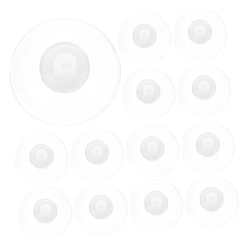 CONGARTENO 100 Stück Transparente Starke PVC Saugnäpfe ohne Haken Wiederverwendbare Saugnäpfe für Glatte Oberflächen Wie Glas Fliesen Aquarium Badezimmer Küche Auto CONGARTENO 100 Stück Transparente Starke PVC Saugnäpfe ohne Haken Wiederverwendbare Saugnäpfe für Glatte Oberflächen Wie Glas Fliesen Aquarium Badezimmer Küche Auto von CONGARTENO