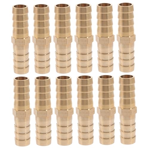 CONGARTENO 12 Stück Teiliges Pex Rohrverbinder Kupfer Gerade Kupplung Korrosionsbeständig Rostfrei für Sanitärinstallation Langlebig und Einfach zu Montieren CONGARTENO 12 Stück Teiliges Pex Rohrverbinder Kupfer Gerade Kupplung Korrosionsbeständig Rostfrei für Sanitärinstallation Langlebig und Einfach zu Montieren von CONGARTENO