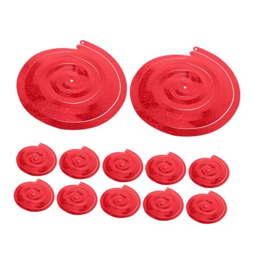 CONGARTENO 12 Stück Teiliges Spiral deko Leichtem Pet Bunte Party hängedekoration für Geburtstag Kindergarten Familienfeiern Luftschlangenähnliche Spiralen zur Festlichen Raumgestaltung CONGARTENO 12 Stück Teiliges Spiral deko Leichtem Pet Bunte Party hängedekoration für Geburtstag Kindergarten Familienfeiern Luftschlangenähnliche Spiralen zur Festlichen Raumgestaltung von CONGARTENO