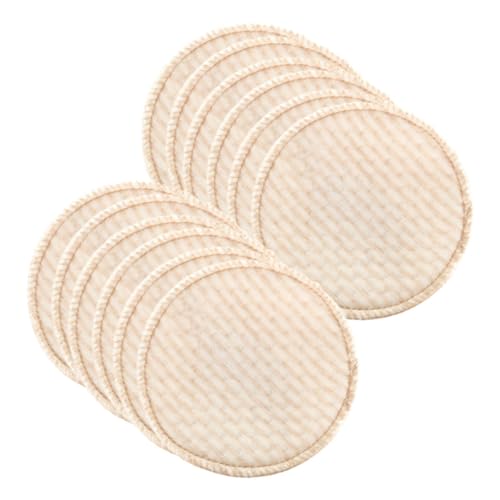 CONGARTENO 12 Stück Teiliges Stillkissen aus Saugfähigem Waschbarem Material mit Auslaufschutz und Guter Haftung Leicht und Praktisch für Unterwegs für Mütter zur Effektiven Milchaufnahme von CONGARTENO