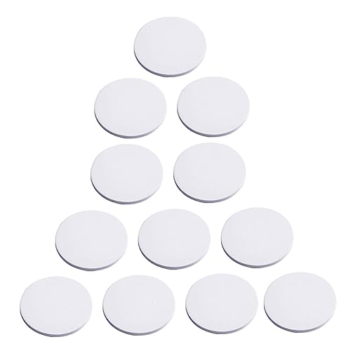 CONGARTENO 12Stücke Keramik Untersetzer für Tassen Wasserabsorbierende Kork Matte Wärmeisolationsmatte Runde Form Vielseitig Einsetzbar Langlebig und Elegant von CONGARTENO
