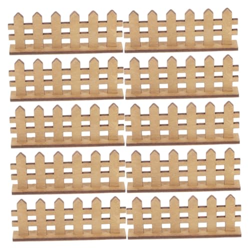 CONGARTENO 12stücke Miniatur-Zaun Aus Holz Für Puppenhaus Dekorative Gartenzaun-Modelle Feenzaun-miniaturen Für Mikro-landschafts-Dekoration DIY-Ornament Für Blumentopf Und Kinderzimmer CONGARTENO 12stücke Miniatur-Zaun Aus Holz Für Puppenhaus Dekorative Gartenzaun-Modelle Feenzaun-miniaturen Für Mikro-landschafts-Dekoration DIY-Ornament Für Blumentopf Und Kinderzimmer von CONGARTENO