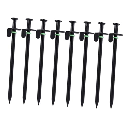 CONGARTENO 16 Stück Teiliges Zeltheringe aus Geschmiedetem Stahl Lang mit Fluoreszierenden Ringen Robuste Bodenanker für Camping und Outdoor Geeignet für Gras Hartboden und EIS Sturmsichere CONGARTENO 16 Stück Teiliges Zeltheringe aus Geschmiedetem Stahl Lang mit Fluoreszierenden Ringen Robuste Bodenanker für Camping und Outdoor Geeignet für Gras Hartboden und EIS Sturmsichere von CONGARTENO