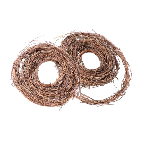 CONGARTENO 2 Rollen Natürliche Rattan Zweiggirlande DIY Weihnachtskranz Bastelset Natürliche Weinreben Deko für Tür und Wohnraumgestaltung Vielseitige Weihnachtsdekoration aus CONGARTENO 2 Rollen Natürliche Rattan Zweiggirlande DIY Weihnachtskranz Bastelset Natürliche Weinreben Deko für Tür und Wohnraumgestaltung Vielseitige Weihnachtsdekoration aus von CONGARTENO