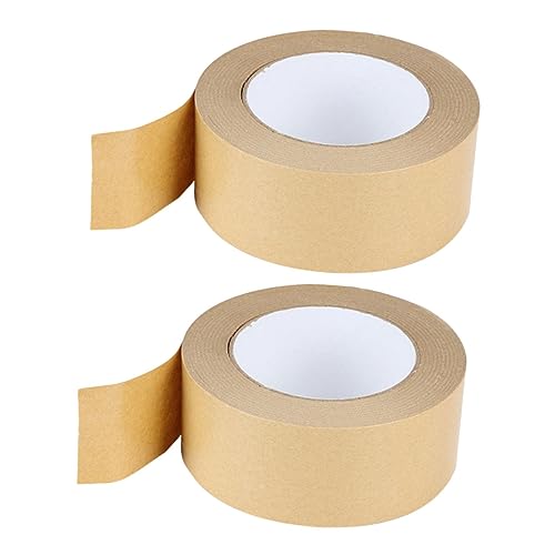 CONGARTENO 2 Rollen Wasserdichtes Packband aus Kraftpapier Hochklebendes Reißfestes Verpackungsklebeband für Haushalt Kartons DIY und Vielseitige Abdichtung CONGARTENO 2 Rollen Wasserdichtes Packband aus Kraftpapier Hochklebendes Reißfestes Verpackungsklebeband für Haushalt Kartons DIY und Vielseitige Abdichtung von CONGARTENO