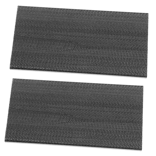CONGARTENO 2 STÜCK Fiberglas Federplatten Schwarz für Drehbare Schaukelstühle Terrassenmöbel Ersatzteile Robust Langlebig Komfortable Federung für Innen und Außenbereich von CONGARTENO