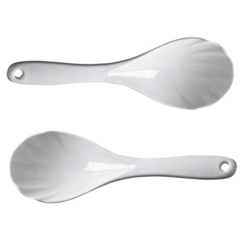 CONGARTENO 2 Stück Antihaft Reislöffel aus Langlebigem PP Kompakter Reisspatel für Elektrische Reiskocher Leicht Hitzebeständig zum Sauberen Servieren und Einfachen Reinigen Küche CONGARTENO 2 Stück Antihaft Reislöffel aus Langlebigem PP Kompakter Reisspatel für Elektrische Reiskocher Leicht Hitzebeständig zum Sauberen Servieren und Einfachen Reinigen Küche von CONGARTENO