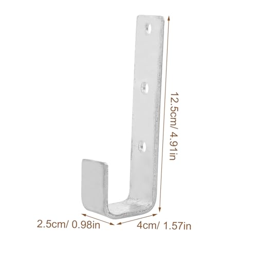 CONGARTENO 2 Stück Bunk Bed Ladder Haken Stabile Metallhalterung Kinderbett Leiter Fixierung Rutschfest Vielseitig Für Etagenbett Leitern Sicherer Halt von CONGARTENO