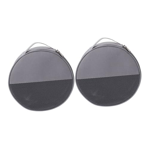 CONGARTENO 2 Stück Camping Geschirr Tasche Teiliges Robuste Leichte Aufbewahrungstasche für Teller und Kochutensilien Tragbar Zylindrisches Design für Outdoor Camping und Reise von CONGARTENO