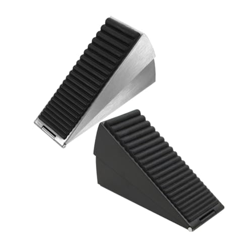 CONGARTENO 2 Stück Edelstahl Türstopper Höhenverstellbar Rutschfester Gummi Robust für Schwere Türen Stabiler Türkeil Modernes Design für Innen und Außen CONGARTENO 2 Stück Edelstahl Türstopper Höhenverstellbar Rutschfester Gummi Robust für Schwere Türen Stabiler Türkeil Modernes Design für Innen und Außen von CONGARTENO