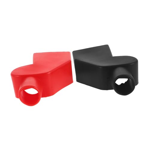 CONGARTENO 2 Stück Flexible PVC Batteriepol abdeckungen Weiche Isolierkappen für Positive und Negative Batterieklemmen Schutz vor elektrischem Fehler und Stromleckage Passend für Auto Lkw CONGARTENO 2 Stück Flexible PVC Batteriepol abdeckungen Weiche Isolierkappen für Positive und Negative Batterieklemmen Schutz vor elektrischem Fehler und Stromleckage Passend für Auto Lkw von CONGARTENO
